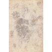 Микеланджело Буонарроти - Этюд для'Страшного суда' 1537